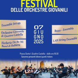 Edizione 2025 del Festival delle Orchestre Giovanili di Quattro Castella