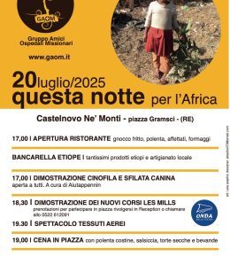 Gaom per l'Africa non si ferma: anche nel 2025 arrivano gli eventi estivi in montagna