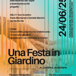 "In continua evoluzione": festa 2025 del Giardino di San Giuseppe a Quattro Castella