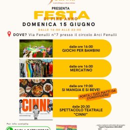 Spettacolo teatrale per la festa di fine anno di Passaparola