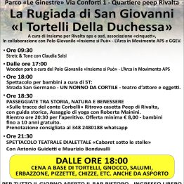 Tortellata di San Giovanni 2026 con Insieme per Rivalta
