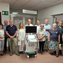 L’associazione Sa.Re. dona un ecografo all’Arcispedale Santa Maria Nuova