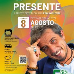 La Croce Verde di Castelnovo Monti e Vetto celebra i 50 anni con lo spettacolo di Paolo Ruffini