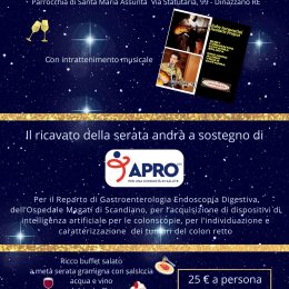 Musica e Solidarietà a Dinazzano di Casalgrande per Apro sabato 30 agosto