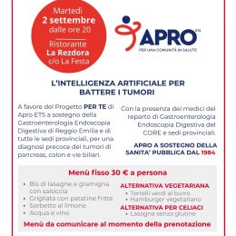 Cena Benefica al Campovolo a sostegno della Sanità Pubblica