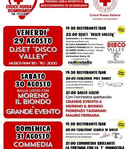 Edizione 2025 della festa della Croce Rossa Italiana di Scandiano