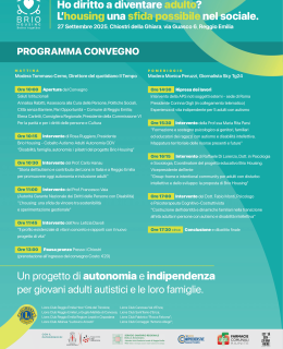 "Ho diritto a diventare adulto? L’housing una sfida possibile nel sociale", convegno con il Progetto Brio-Housing