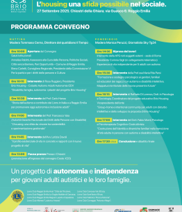 "Ho diritto a diventare adulto? L’housing una sfida possibile nel sociale", convegno con il Progetto Brio-Housing