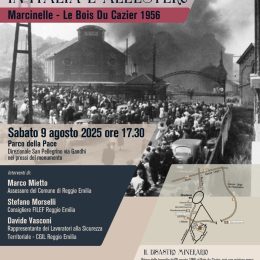 71 anni dopo, Reggio ricorda sempre le vittime del disastro di Marcinelle in Belgio