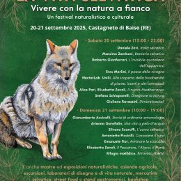 La vita selvatica, festival naturalistico e culturale a Castagneto di Baiso