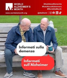 Mese Mondiale Alzheimer: a settembre, informarsi per combattere lo stigma