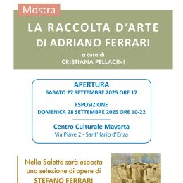 Mostra dedicata a Adriano Ferrari a Sant'Ilario d'Enza con l'associazione Orizzonti