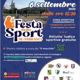 Festa dello Sport 2025 del Comune di Scandiano