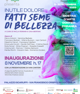 “Inutile Dolore Fatti seme di bellezza” – Mostra artistica con AVD Associazione Volontari assistenza Domiciliare