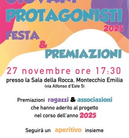 "Giovani protagonisti": ecco le premiazioni 2025 per il progetto della val d'Enza