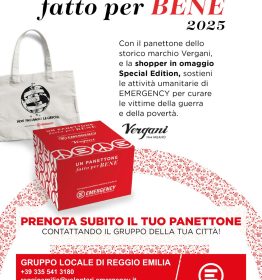 I panettoni della pace di Emergency per il Natale 2025