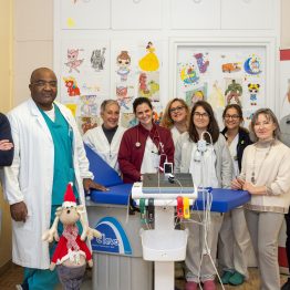 Un nuovo elettrocardiografo per la Cardiologia Pediatrica di Parma