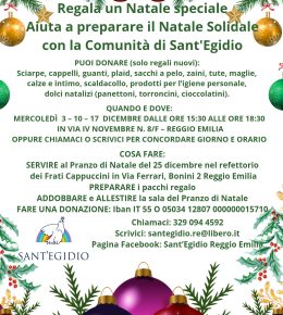 Pranzo di Natale 2025 con gli amici di Sant’Egidio: quando l’amicizia diventa famiglia