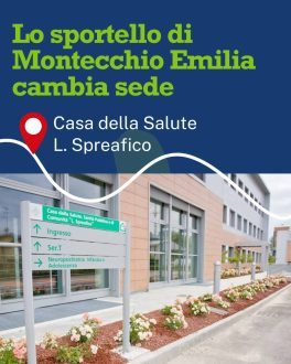 Lo Sportello Non+Soli di Montecchio Emilia