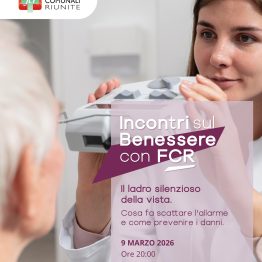 Settimana Mondiale del Glaucoma 2026 a Reggio Emilia