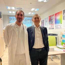 Nuova donazione di Ivano Vacondio (Molini Industriali) per la ricerca ematologica al CORE