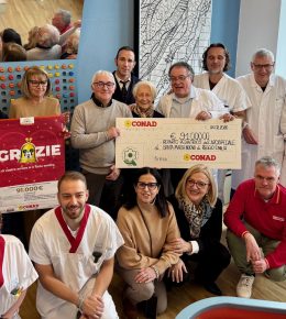 91.000 euro da Conad Centro Nord all'ospedale reggiano