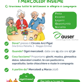 Nuovo filòs di Auser al circolo Arci Pigal