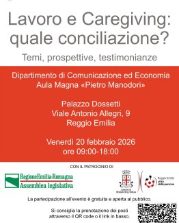 Convegno su "Lavoro e Caregiving: quale conciliazione?"