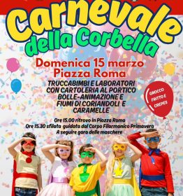 “Carnevale della Corbella” 2026 con la ProLoco di Campagnola Emilia