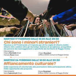 Incontro sull'affiancamento culturale a Reggio Emilia