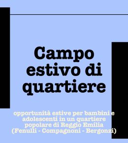 L'Ecovillaggio Alvador sostiene la raccolta fondi per il campo estivo del quartiere Fenulli-Compagnoni