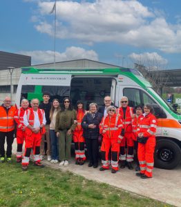 La famiglia di Ivano Corghi dona alla Croce Verde di Reggio Emilia un’ambulanza nel suo ricordo