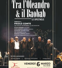 Fondazione Grade invita al concerto solidale “Oleandro &amp; Baobab” il 6 marzo
