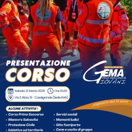 Corso Giovani 2026 di EMA – Emilia Ambulanze