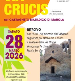 Via Crucis 2026 nel castagneto di Marola