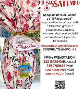 Pasqua 2026 con le uova solidali de Il PassaTempo