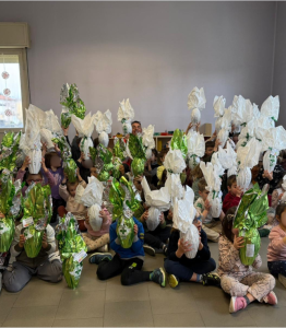 Oltre 300 uova di Pasqua per i più piccoli: si rinnova il gesto di solidarietà di Fabio Mammi a favore della Croce Verde Castelnovo Monti