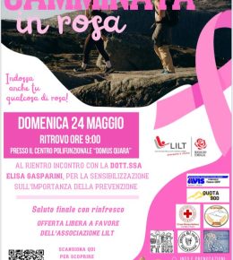 “Camminata in rosa” 2026 a Toano, tra prevenzione, comunità e territorio