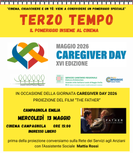 Edizione 2026 del Caregiver Day: momento pubblico tra formazione e cinema a Campagnola Emilia