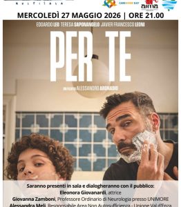 quandol’amore diventa cura: al Multisala900 di Cavriago il film "Per te"con Aima Reggio Emilia