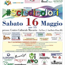 "Scie di colori": giornata di inclusione e divertimento a Sant'Ilario d'Enza