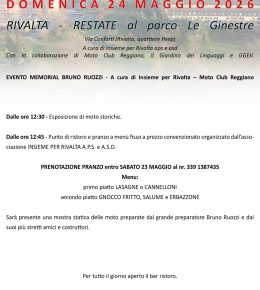 Primo Memorial Bruno Ruozzi a Rivalta