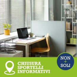 Non+Soli, le chiusura estive 2026 degli sportelli per l'amministratore di sostegno