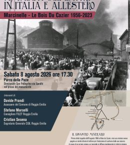 Reggio Emilia ricorda del disastro di Marcinelle in Belgio - Le iniziative 2026